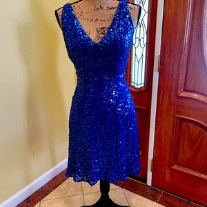 Niteline by Della Roufogali, sexy sequin dress